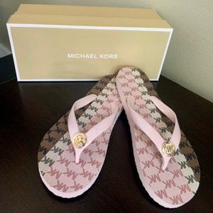 New with Box!  Michael Kors Flip Flops!!!